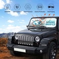 thumbnail image 6 of Disketp Windshield Sun Shade, Car Sun Shade For Front Window Let'S Go Travel Around The World Sunshades Sun Visor Protector Blocks Uv Rays Foldable, 6 of 9