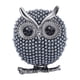 thumbnail image 2 of Broche de animales, pájaros, ramo, broches, aleación, decoración, elegantes broches de búho con perlas azul, 2 of 9