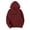 Wine(Heart), variant on cocolona Womens Solid Hoodies Fall Fashion Casual Long Sleeve Hooded Sweatshirts Loose Comfy Trendy Pullover Tops with Pockets