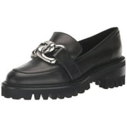 Aerosoles Women's Lilia Loafer, Black Leather, 5