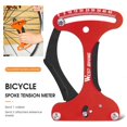Bike Spoke Tension Meter Bicycle Wheel Checker Spokes Tensiometer
