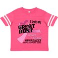 thumbnail image 3 of Inktastic I Love My Great Aunt-breast Cancer Awareness Boys or Girls Toddler T-Shirt, 3 of 5