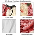 thumbnail image 4 of luoweisi Men's Beach Shorts Quick Dry Swim Trunks with Mesh Lining Peony M, 4 of 5