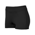 thumbnail image 2 of Augusta 2XL Ladies Dare Shorts Black 1232, 2 of 3