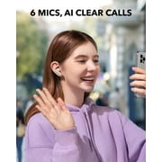 Soundcore P40i Noise Cancelling Wireless Earbuds, Adaptive ANC, 60H Playtime, Heavy Bass, 2-in-1 Case Phone Stand, IPX5, Wireless Charging, Bluetooth 5.3