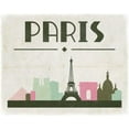 thumbnail image 2 of Louise, Gigi 18x15 Gold Ornate Wood Framed with Double Matting Museum Art Print Titled - Paris, 2 of 4