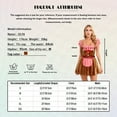 thumbnail image 5 of Eandarui Women's Gingerbread Man Cookie Dress Christmas Holiday Santa Cosplay Fancy Dress Green L, 5 of 5