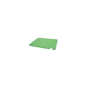 San Jamar 15" x 20" x 1/2" Green Cutting Board 86082