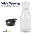 thumbnail image 6 of Impresserve 50 oz Plastic Beverage Carafe with Black Flip Tab Lid, Set of 12, 6 of 8