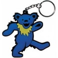 thumbnail image 1 of Grateful Dead Blue Bear Rubber Keychain, 1 of 1