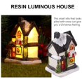 thumbnail image 3 of Maison de Village de Noël avec Lumière LED Résine Lumineuse Bâtiments, 3 of 4