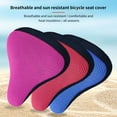 thumbnail image 2 of JANGSLNG Thicken Bicycle Seat Cover Breathable Honeycomb Design High Strength Bike Cushion Cover for MTB, 2 of 8