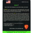 thumbnail image 3 of HI-Def Neon™ - Green Colored Coated Nickel Electric Guitar Strings: Light 9-42, 3 of 5