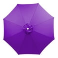thumbnail image 3 of Outdoor Umbrella Replacement Canopy, Outdoor Table Market Yard Umbrella Top, High-Density Waterproof Polyester Fabric, MultiColor Options, Sun/Rain Protection for Patio, Garden, Beach, 3 of 3