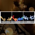 thumbnail image 2 of 100LEDs Fairy String Lights  Bulb Shaped Decorative Hanging Lights Waterproof Copper Wire Lights Garden Patio Landscape Backyard  for Wedding Party, 2 of 7