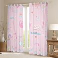 thumbnail image 2 of Feelyou Baseball Gaming Curtains Pack of 2 (52x84 Each), Est Sleep Sport Window Curtains, 2 of 6