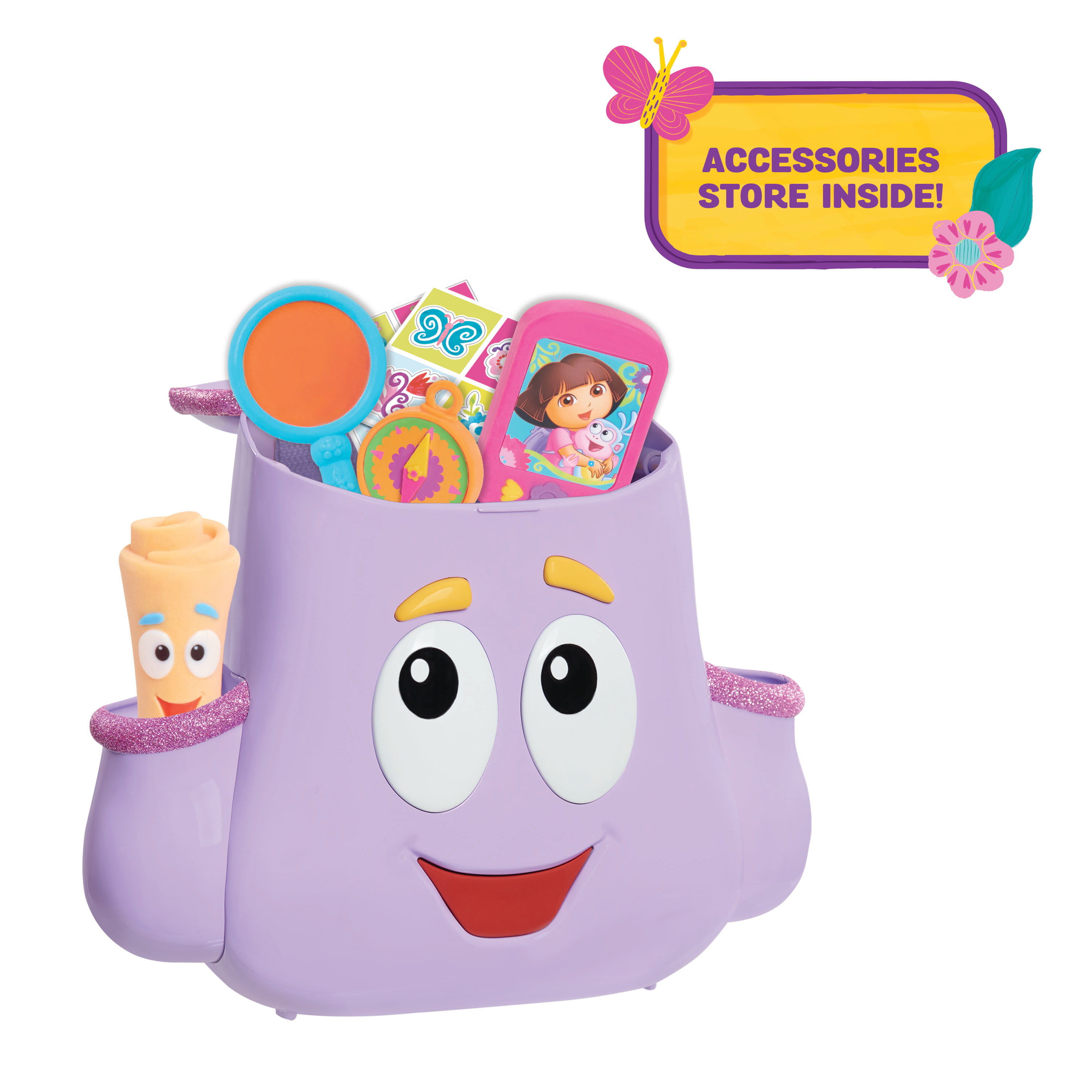 Dora Explorer Backpack Rescue Bag With Map,Pre-Kindergarten Toys Purple  Xmas Girls Back To School Gifts | lupon.gov.ph