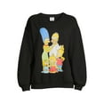 thumbnail image 5 of Simpsons Juniors' Family Graphic Fleece Sweatshirt, 5 of 5