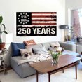 thumbnail image 7 of Anniversary Decorations, Us Flag 2X3, Flag Banner, Front Yard Decor, Outdoor Decor, Porch Decorations, Vintage Distressing, Patriotic Display, 1 Pc, 7 of 7