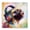 Blissful Music Pug_v1, variant on Stupell Industries Happy Dog & Headphones Animals & Insects Painting Black Floater Framed Canvas Art Print Wall Art, 18 x 18