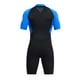 thumbnail image 3 of Traje de neopreno corto para hombre con protección solar de 1,5 neopreno premium para pesca Azul Macarena  trajes de neopreno para hombre, 3 of 7