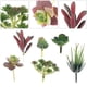 thumbnail image 2 of 6 uds simulación de plantas suculentas planta decorativa elegante adorno de planta DIY, 2 of 6