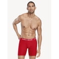 thumbnail image 2 of Tommy Hilfiger Mens Everyday Micro Boxer Brief Multipack Medium Mahogany Multicolor 3 Pack, 2 of 6