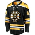 thumbnail image 2 of Men's Fanatics Danton Heinen Black Boston Bruins Home Premier Breakaway Player Jersey, 2 of 3