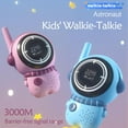 thumbnail image 2 of Astronaut Kids Walkie Talkie 3km Range Electronic Toys Children's Gadgets Change Voice Radio Phone Birthday Gifts for Boys Girls, 2 of 7