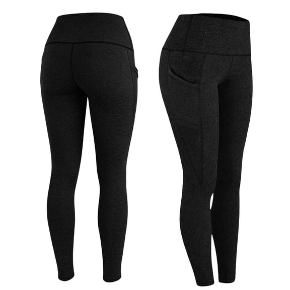 snilers Leggings with Pockets for Women High Waisted Quick Dry Athletic Running Workout Leggings Soft Stretchy Yoga Pants XXL