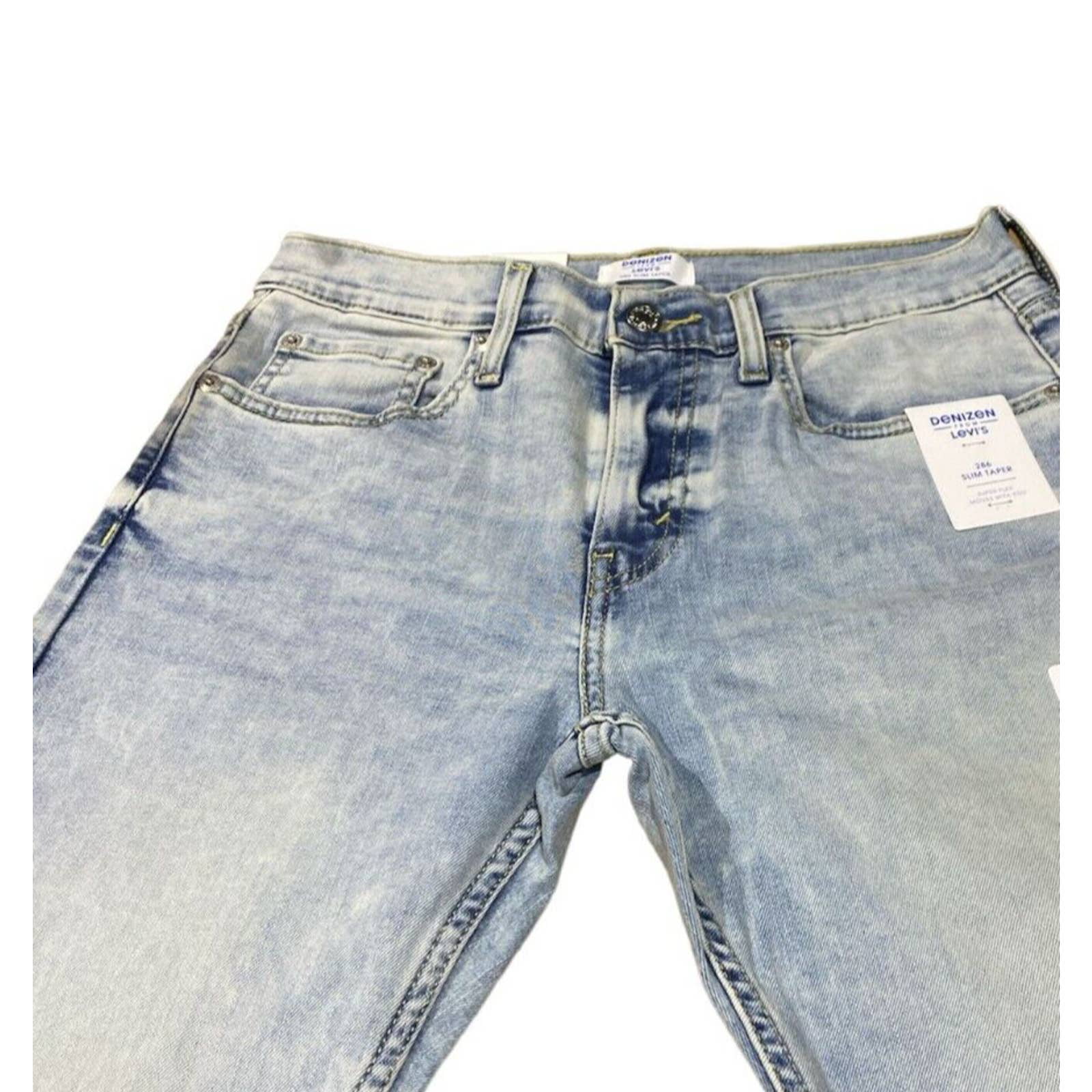 DENIZEN from Levi's Men's 286 Slim Fit Taper Jeans - Blue 28X30