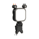 thumbnail image 2 of Mini luz de relleno para teléfono móvil con clip, luz LED para selfies, luz de video en vivo de 2500 K a 9000 K con lámpara de relleno con micrófono, 2 of 5