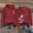 Red, variant on BODOAO Hoodies for Women Oversized Sweatshirts Women's Autumn Winter Dandelion Print Loose Casual Sweatshirt Fall Fashion Outfits 2025 Casual Sweaters Tops Workout Winter Clothes Beige L