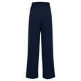 thumbnail image 5 of Dasayo Winter Pants for Women Thermal High Waist Blue Fleece Lined Warm Drawstring Pants Sweatpants Women S, 5 of 8
