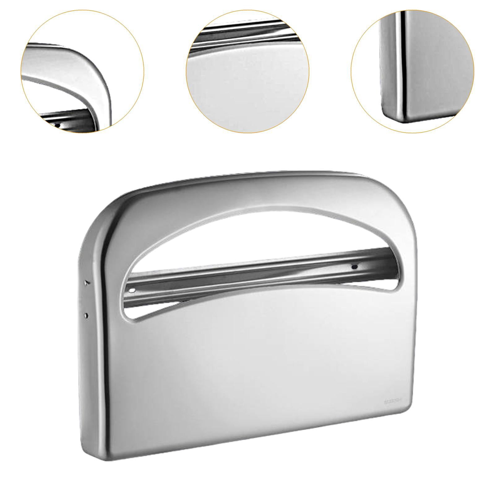 Fiocias Stainless Steel Tissue Box Toilet Seat Paper Holder Toilet Tissue Storage Box