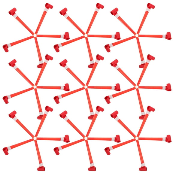 ELAYARD 70pcs Musical Blowouts Party Favors Red Noise Making Family Gatherings