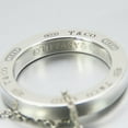 thumbnail image 4 of Pre-Owned Tiffany Necklace 1837 Circle Silver 925 Approx. 3.8g Pendant Accessory... (Good), 4 of 11