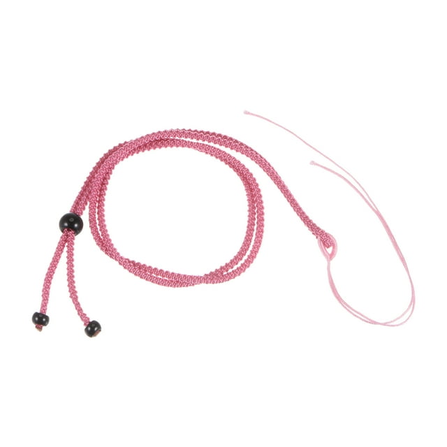 Unique Bargains Corde en Nylon pour Collier Cordes Émeraude, Rose Lot de 5