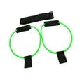thumbnail image 4 of Bandas de resistencia con tiradores de cadera Bandas de entrenamiento para mujeres Booty Toner Belt para ejercicio Deportes Rebotar Saltar Verde 50, 4 of 8