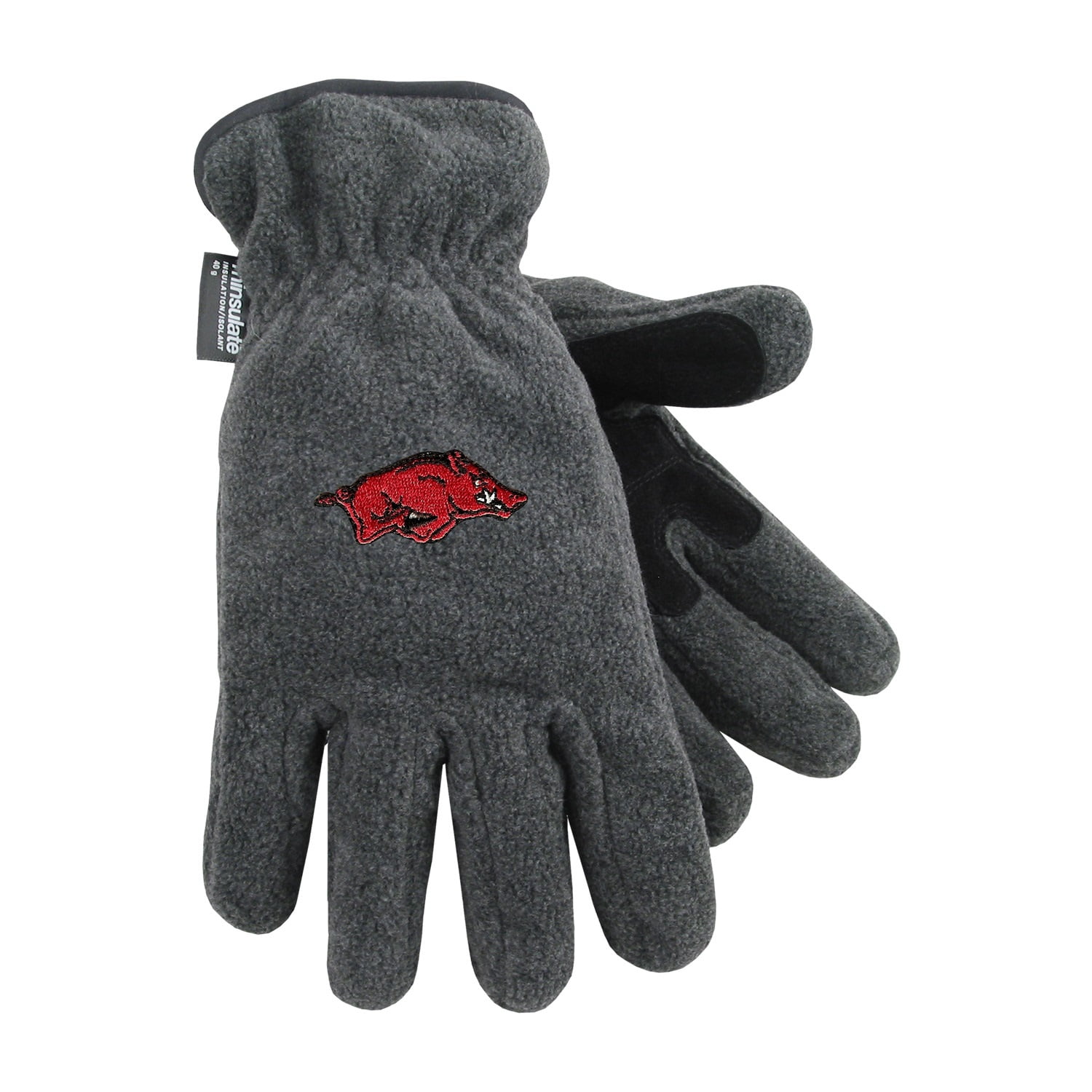 University of Arkansas Heavy-Weight Fleece Gloves by