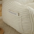 thumbnail image 5 of Jopath Giant Bean Bag Chair,Giant Plush Bean Bag Chair For Adults With Armrests And Footstool,Cozy Fluffy Cloud Mini Couch For Living Room, Bedroom & Dorm White, 5 of 8