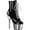 Black/Silver Chrome Patent, variant on Women's Pleaser Adore 1020 Ankle Boot