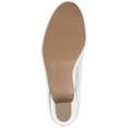 thumbnail image 6 of Journee Womens Saar Comfort Insole Round Toe Block Heel Pumps, Widths Available, 6 of 10