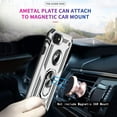 thumbnail image 3 of FYBTO Compatible for iPhone 8 Case, iPhone 7 Case, iPhone 6s/ 6 Case with Tempered Glass Screen Protector [2 Pack], Military-Grade Protective Phone Case with Kickstand Ring for iPhone, 3 of 7