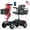 Red 1, variant on BAMACAR Metro 4 Wheel Electric Mobility Scooter for Seniors Adults 300 lbs Portable collapsible All Terrain Travel Scooters Disability Folding Mobility Scooter Lightweight Foldable Handicap Scooters