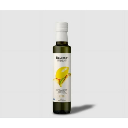 Douzenis Extra Virgin Olive Oil - Lemon Flavor