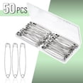 thumbnail image 3 of Mr. Pen- Safety Pins, 4 Inch, 50 Pack, Oversize Safety Pin, Large Safety Pins for Clothes, 3 of 7