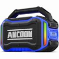 thumbnail image 1 of wonima11 Speakers Bluetooth Wireless: 80W(Peak) Loud Speaker with Bass, 20H Playtime, IPX6 Waterproof, Large Jobsite Speakers for Work, Outdoor, Workshop, Garage, Portable Speaker with TWS (Blue), 1 of 1