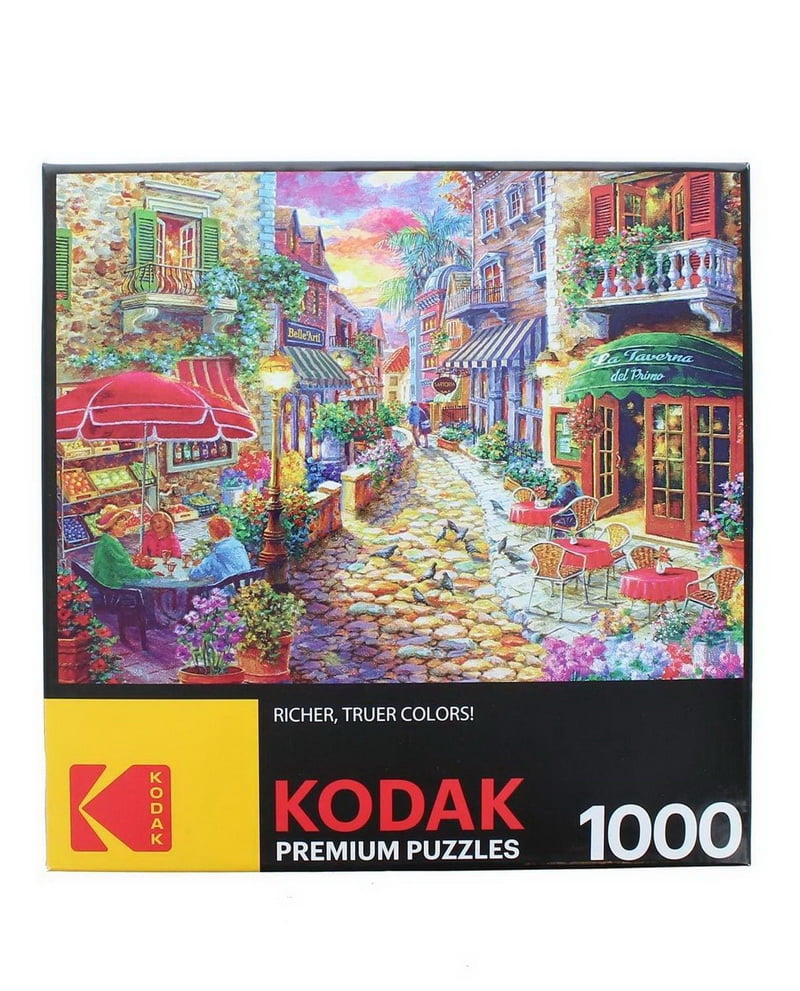 Kodak 1000 Piece Jigsaw Puzzle Late Afternoon in Italy