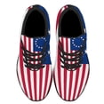 thumbnail image 2 of Betsy Ross American flag Shoes Sneakers Black Size 4, 2 of 7